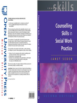 cover image of Counselling Skills in Social Work Practice